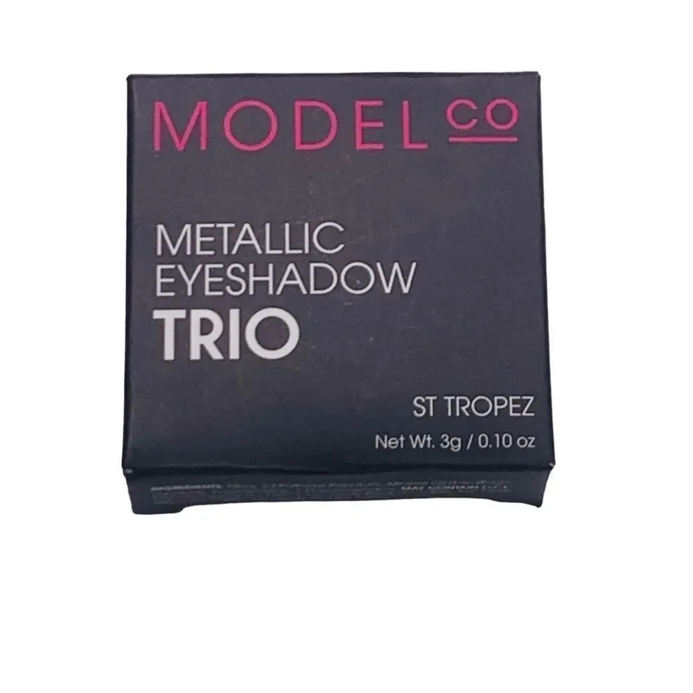 3/20💘Modelco Metallic Eyeshadow Trio St. Tropez